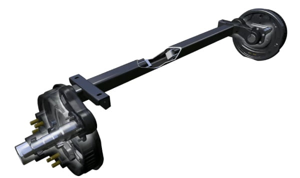 trailer suspension types